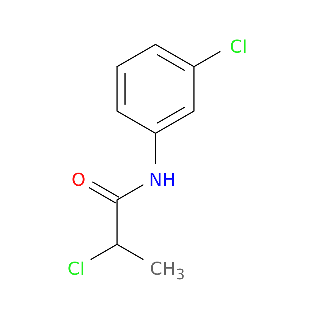 2-chloro-N-(3-chlorophenyl)propanamide