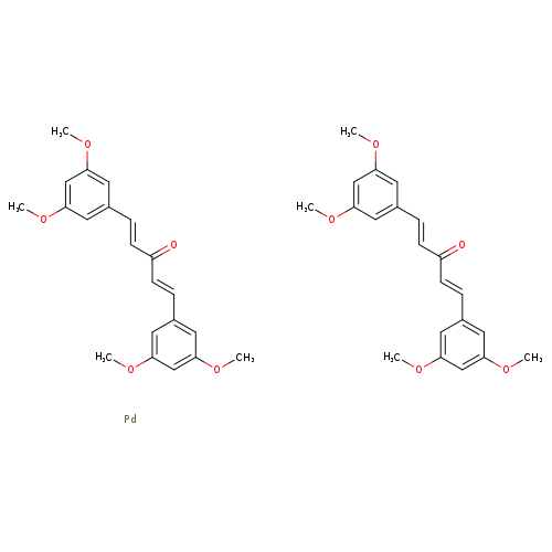 Bis(3,5,3′,5′-dimethoxydibenzylideneacetone)palladium(0)