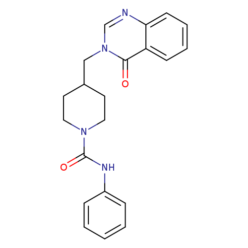 4-[(4-oxo-3,4-dihydroquinazolin-3-yl)methyl]-N-phenylpiperidine-1-carboxamide