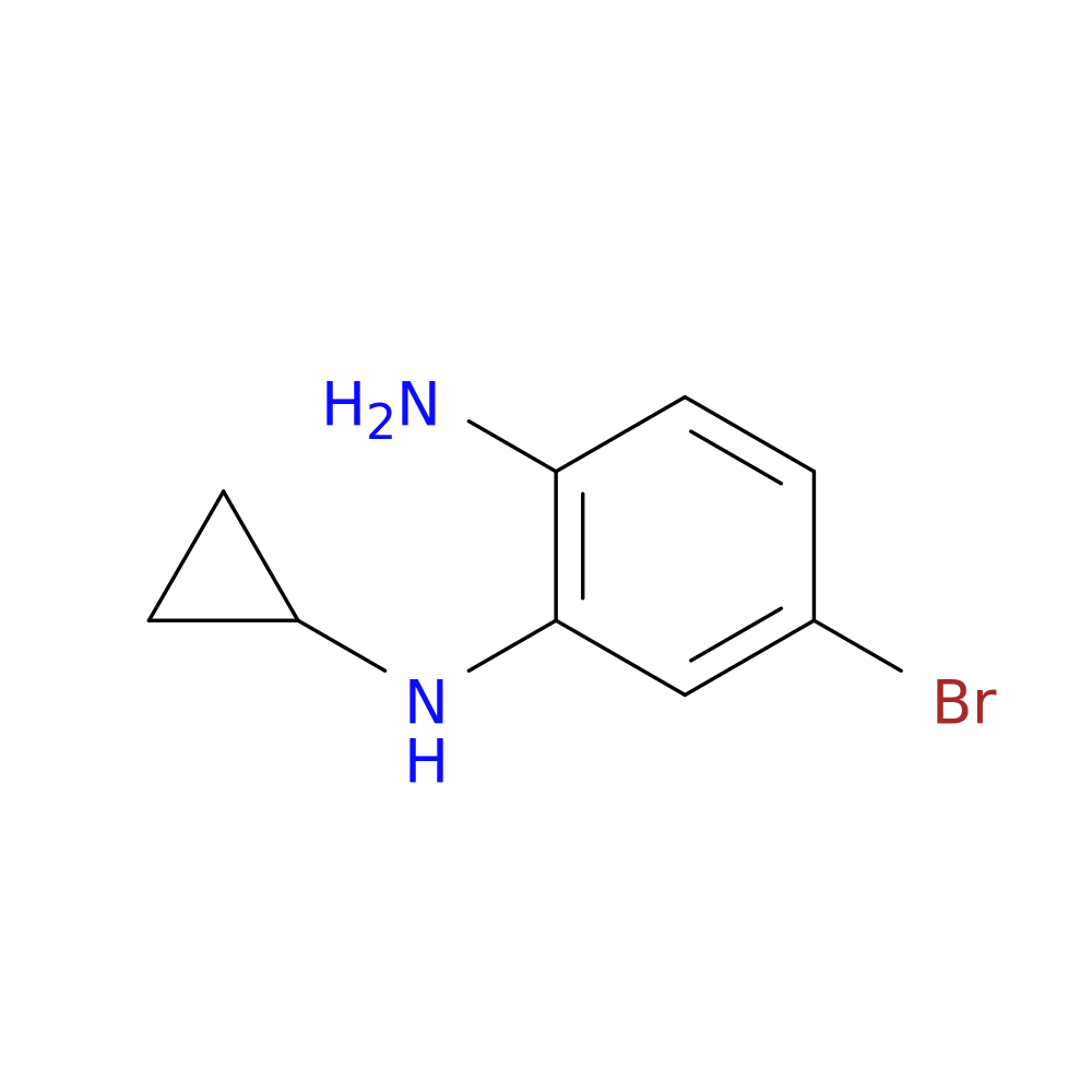 5-bromo-1-N-cyclopropylbenzene-1,2-diamine