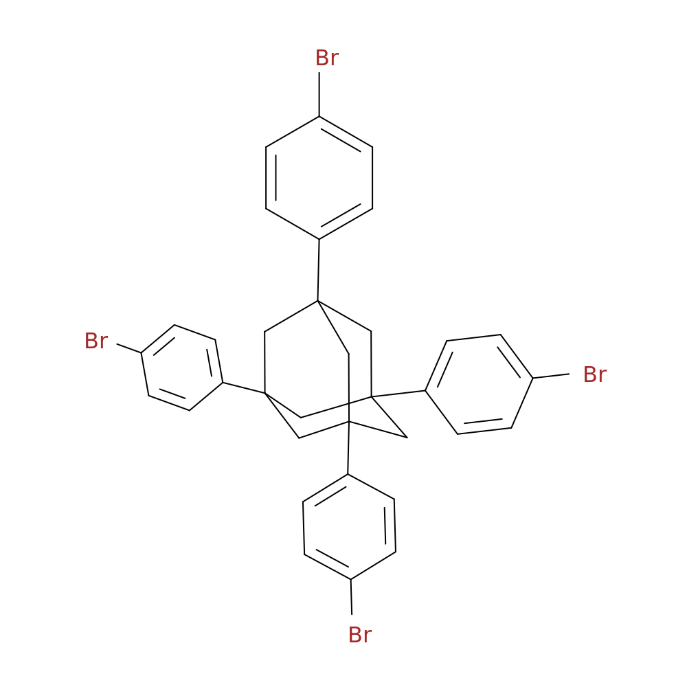 1,3,5,7-Tetrakis(4-bromophenyl)adamantane