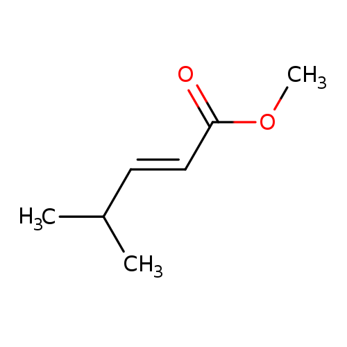 2-Pentenoic acid, 4-methyl-, methyl ester, (2E)-