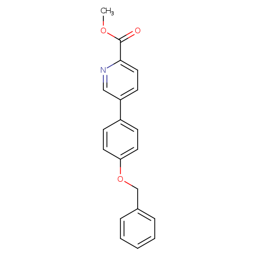 Methyl 5-[4-(benzyloxy)phenyl]pyridine-2-carboxylate