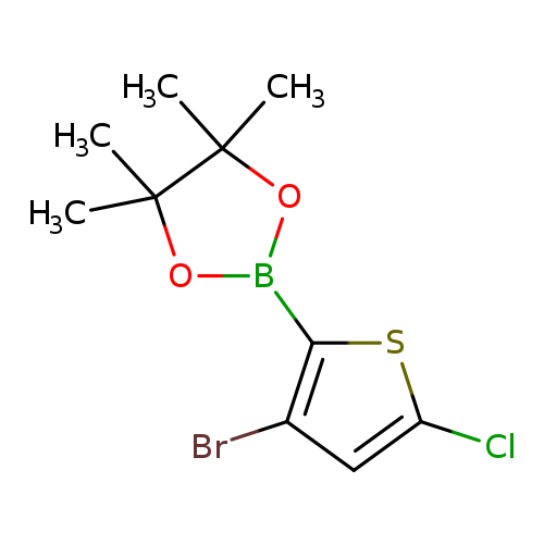 3-Bromo-5-chlorothiothiophene-2-boronic acid pinacol ester