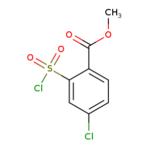 methyl 4-chloro-2-(chlorosulfonyl)benzoate