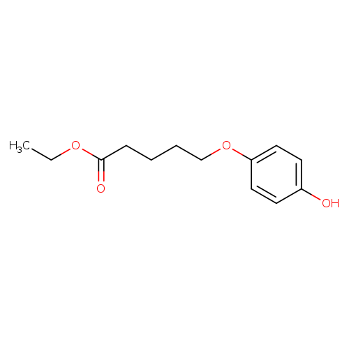 5-(4-Hydroxy-phenoxy)-pentanoic acid ethyl ester