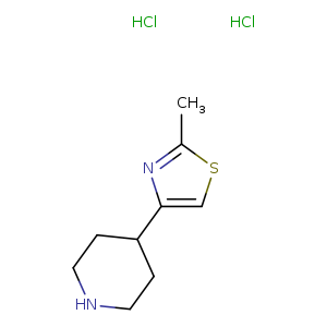 4-(2-methyl-1,3-thiazol-4-yl)piperidine dihydrochloride