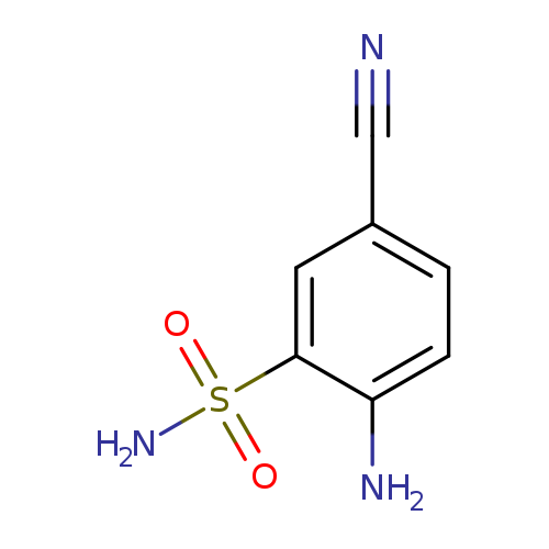 Benzenesulfonamide, 2-amino-5-cyano- (9CI)