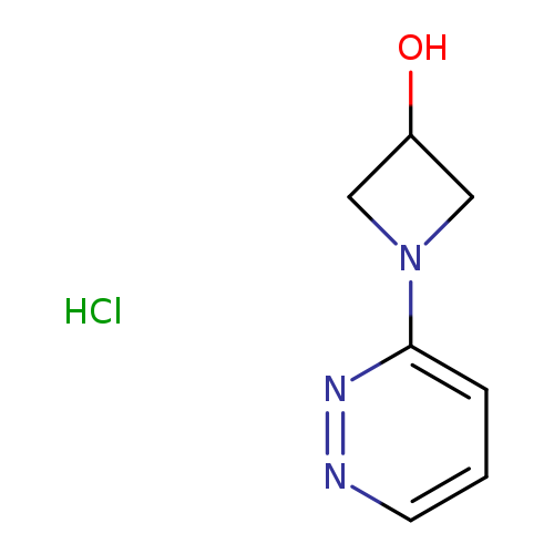 1-(pyridazin-3-yl)azetidin-3-olhydrochloride