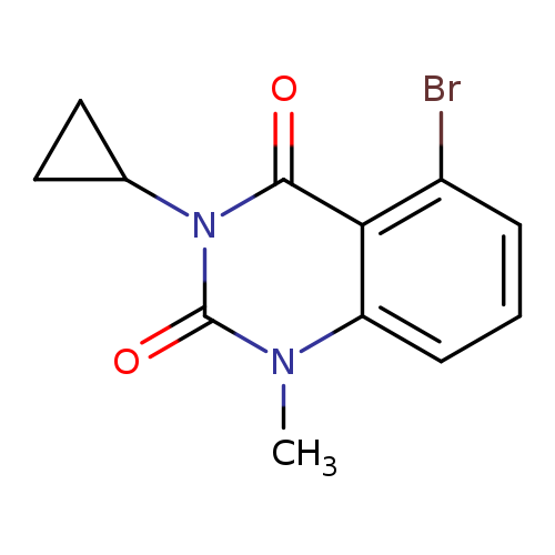 5-bromo-3-cyclopropyl-1-methyl-1,2,3,4-tetrahydroquinazoline-2,4-dione