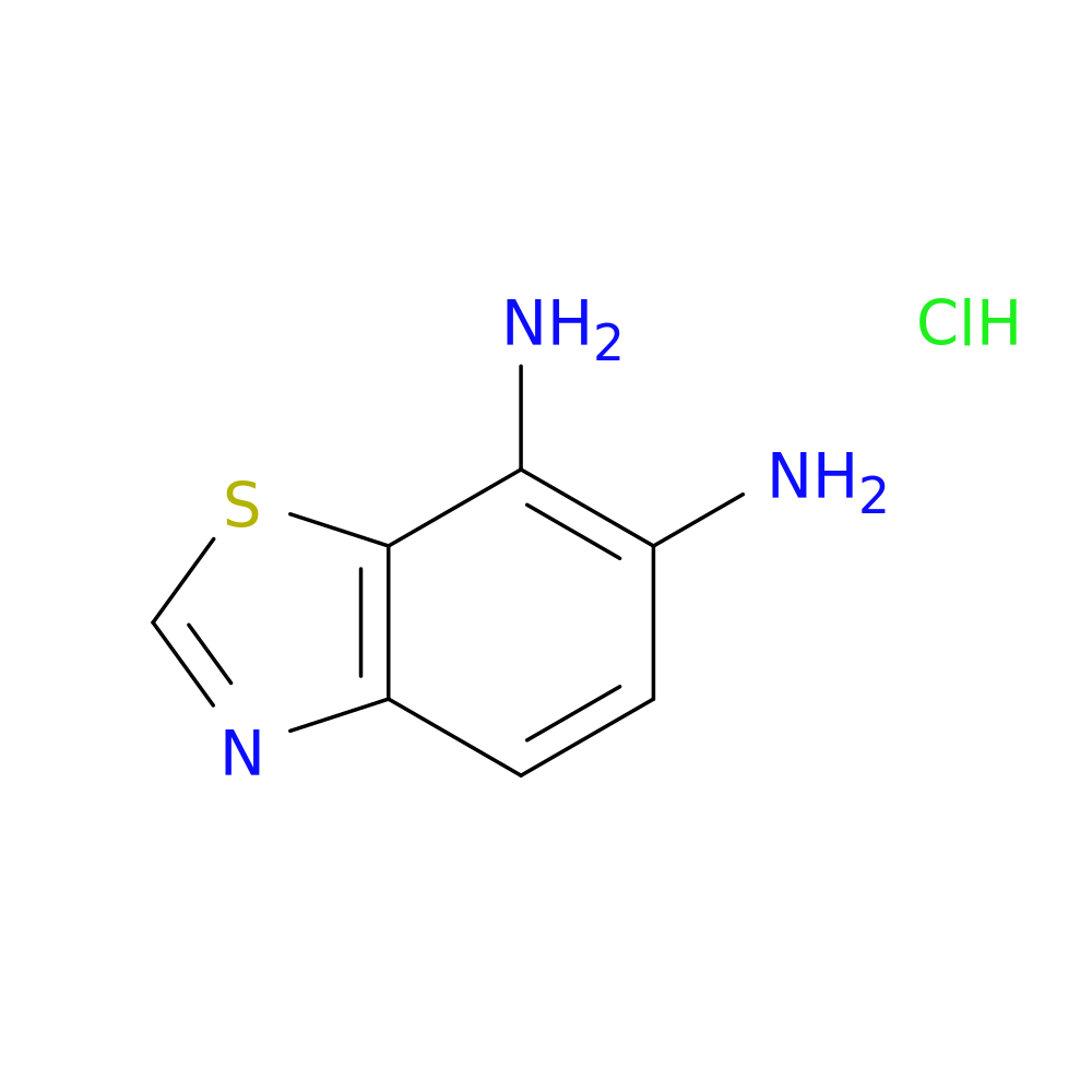 1,3-benzothiazole-6,7-diamine hydrochloride