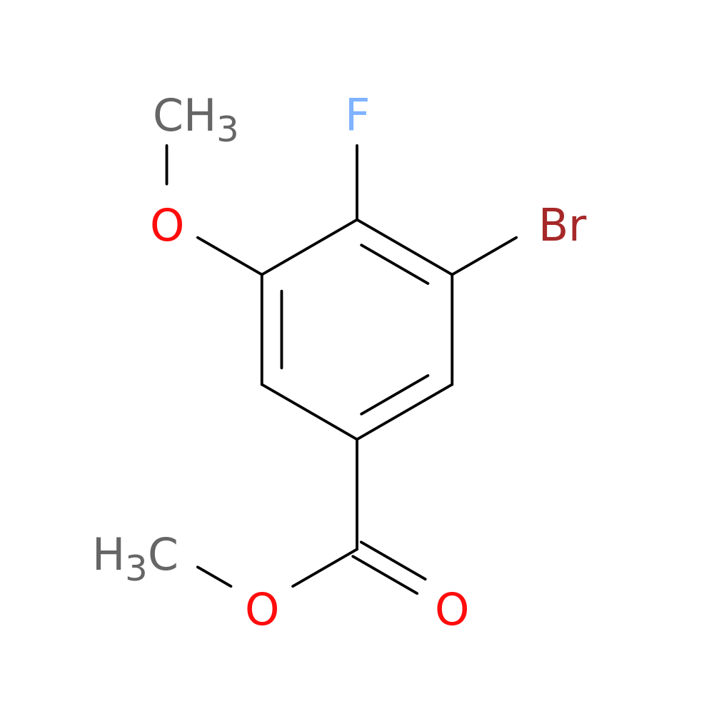 Methyl 3-bromo-4-fluoro-5-methoxybenzoate