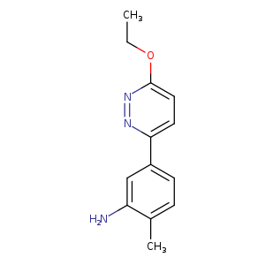 5-(6-ethoxypyridazin-3-yl)-2-methylaniline