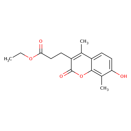 Ethyl 3-(7-hydroxy-4,8-dimethyl-2-oxo-2h-chromen-3-yl)propanoate