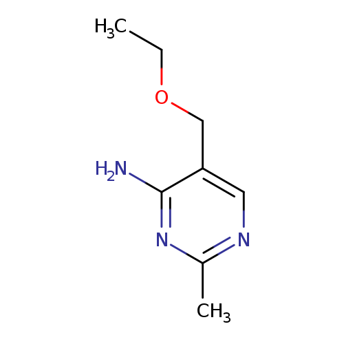 4-Pyrimidinamine,5-(ethoxymethyl)-2-methyl-
