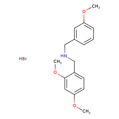 (2,4-dimethoxybenzyl)(3-methoxybenzyl)amine hydrobromide
