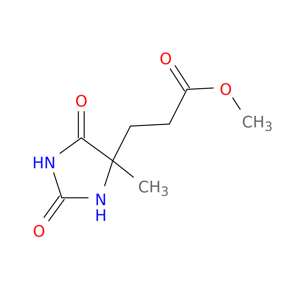 Methyl 3-(4-methyl-2,5-dioxo-4-imidazolidinyl)propanoate