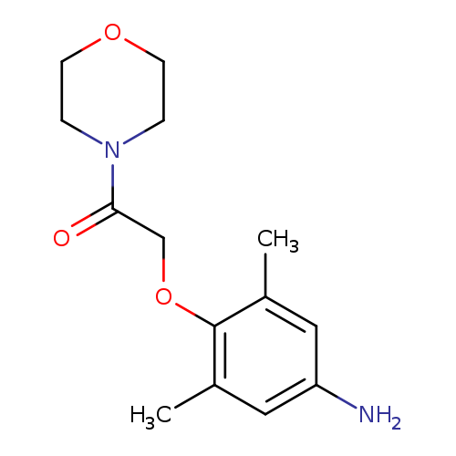 [3,5-Dimethyl-4-(2-morpholin-4-yl-2-oxoethoxy)phenyl]amine