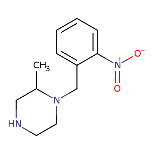 2-methyl-1-[(2-nitrophenyl)methyl]piperazine