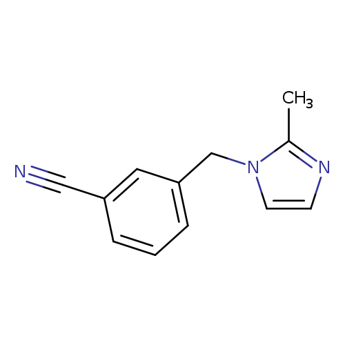 3-[(2-methyl-1H-imidazol-1-yl)methyl]benzonitrile