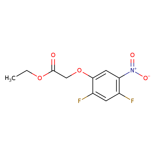 Ethyl 2-(2,4-difluoro-5-nitrophenoxy)acetate