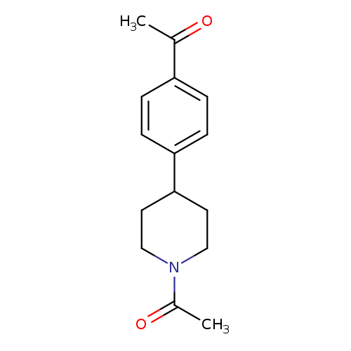 1-[4-(1-acetylpiperidin-4-yl)phenyl]ethan-1-one