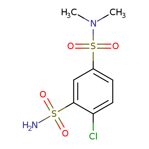 4-Chloro-1-n,1-n-dimethylbenzene-1,3-disulfonamide