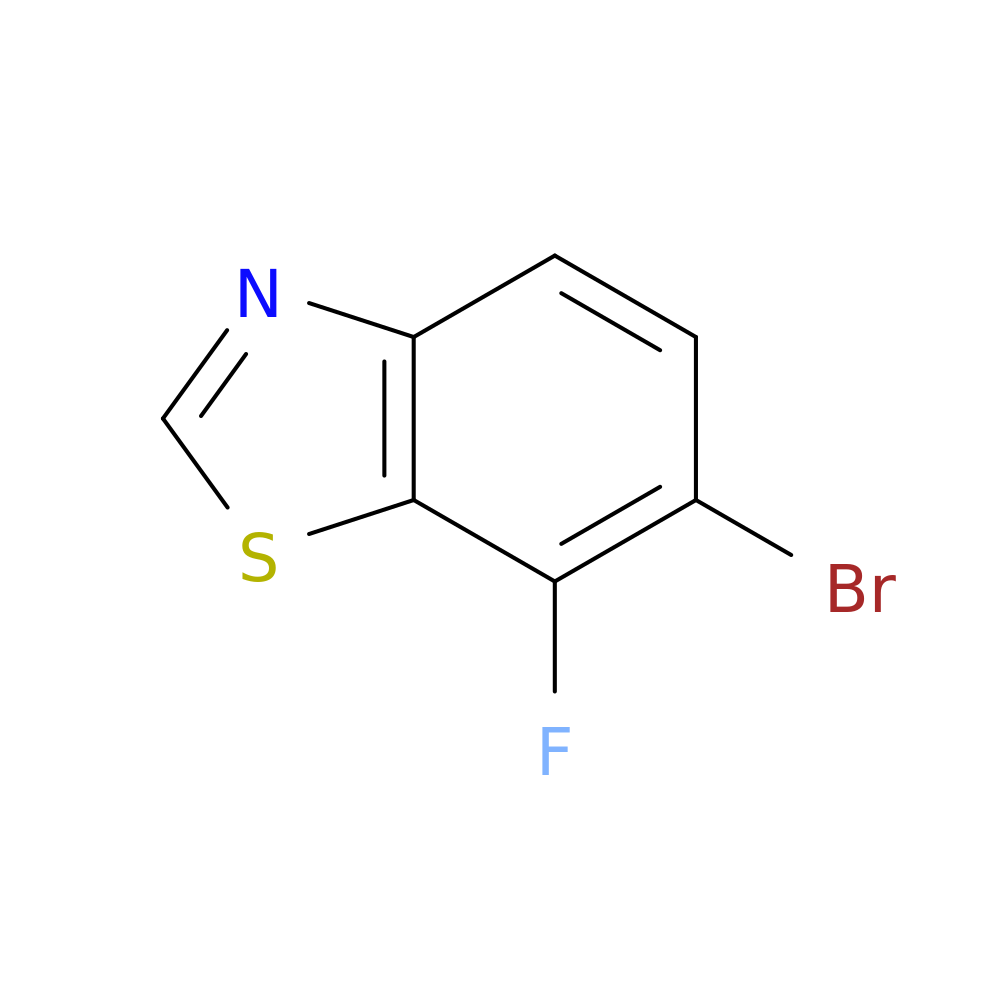 6-bromo-7-fluoro-1,3-benzothiazole