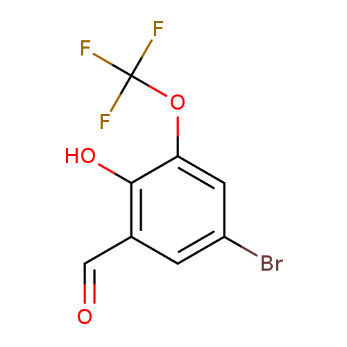 5-Bromo-2-hydroxy-3-(trifluoromethoxy)benzaldehyde