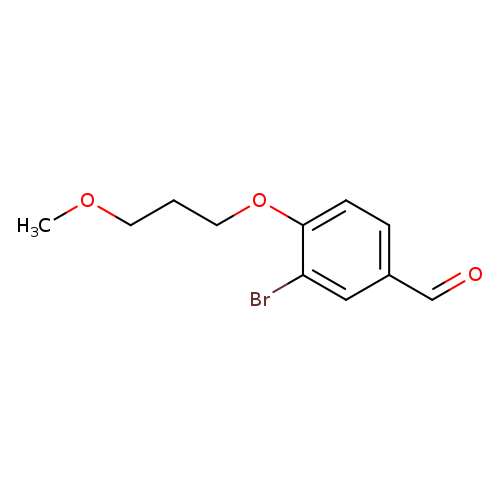 3-Bromo-4-(3-methoxypropoxy)benzaldehyde