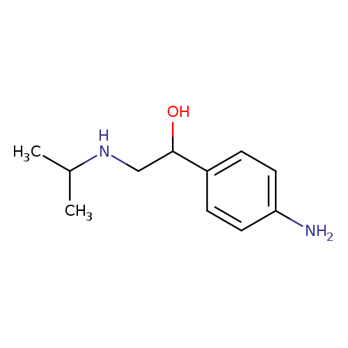 1-(4-aminophenyl)-2-[(propan-2-yl)amino]ethan-1-ol