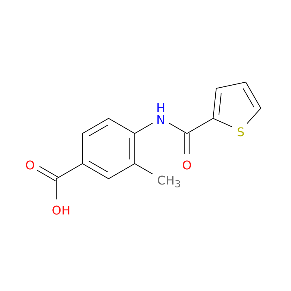 3-methyl-4-(thiophene-2-amido)benzoic acid