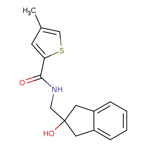 N-[(2-hydroxy-2,3-dihydro-1H-inden-2-yl)methyl]-4-methylthiophene-2-carboxamide