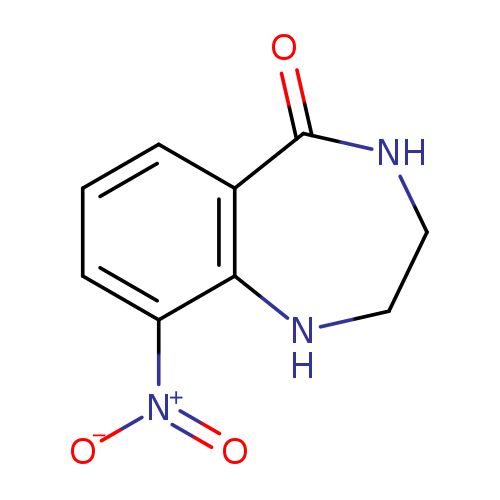 9-Nitro-1,2,3,4-tetrahydro-5h-1,4-benzodiazepin-5-one