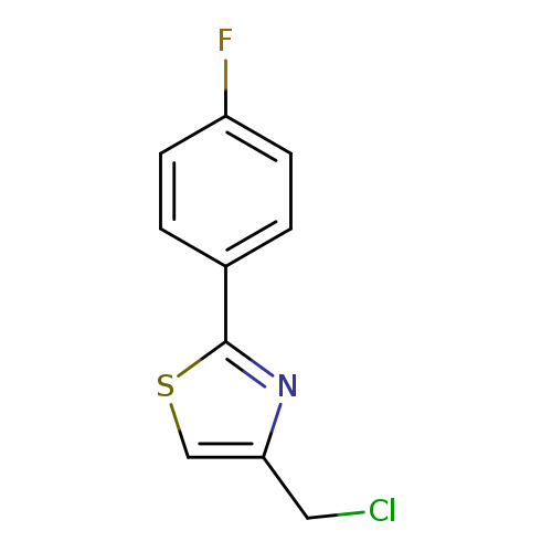 4-(Chloromethyl)-2-(4-fluorophenyl)-1,3-thiazole