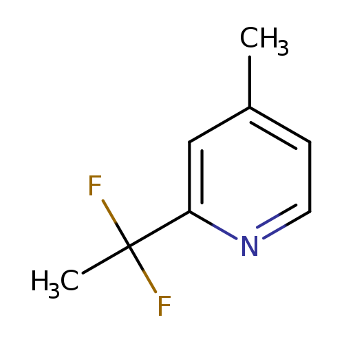 2-(1,1-Difluoroethyl)-4-methyl-pyridine