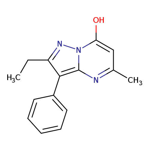 2-Ethyl-5-methyl-3-phenyl-pyrazolo[1,5-a]pyrimidin-7-ol