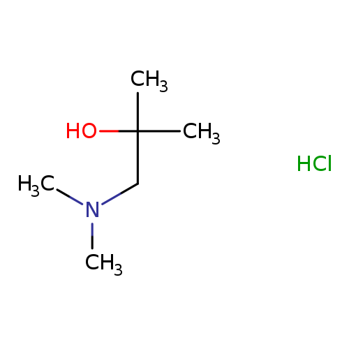 1-(dimethylamino)-2-methylpropan-2-ol hydrochloride