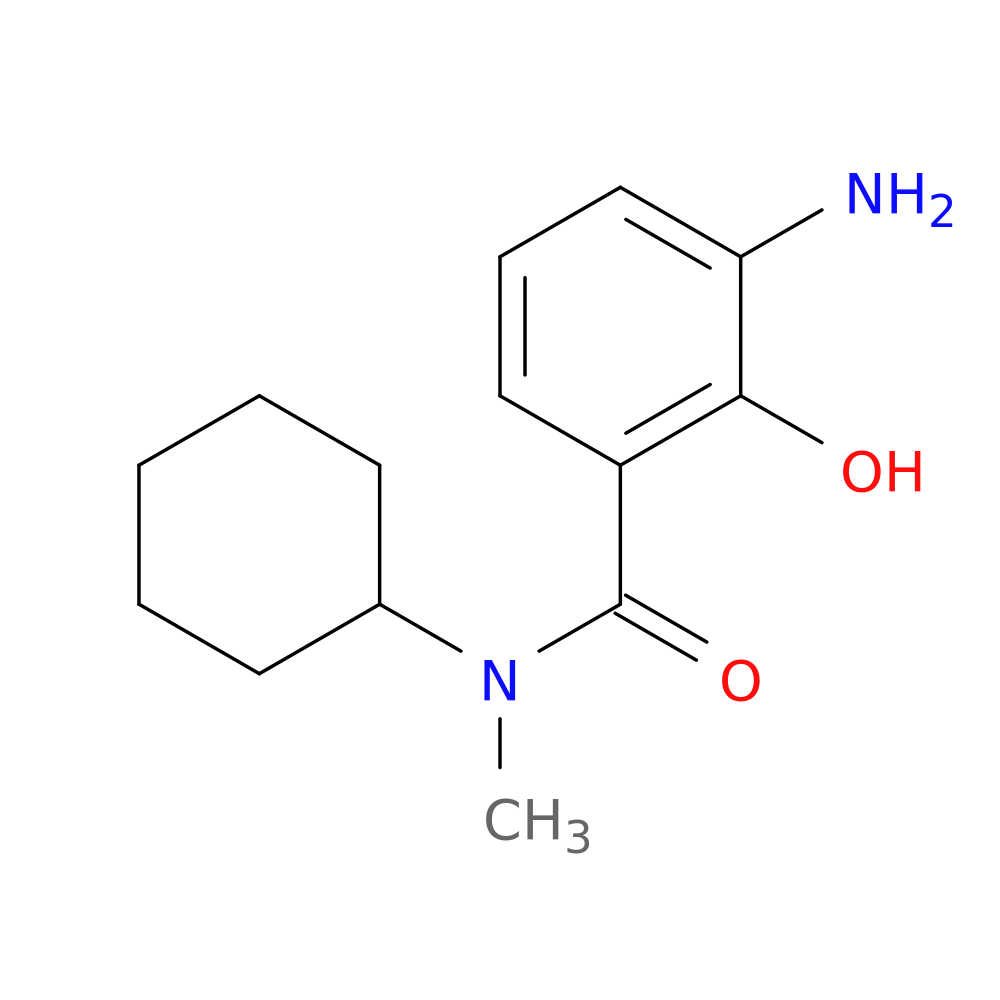 3-Amino-N-cyclohexyl-2-hydroxy-N-methylbenzamide
