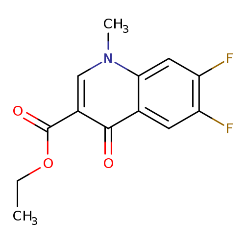 6,7-Difluoro-1-methyl-4-oxo-1,4-dihydro-quinoline-3-carboxylic acid ethyl ester