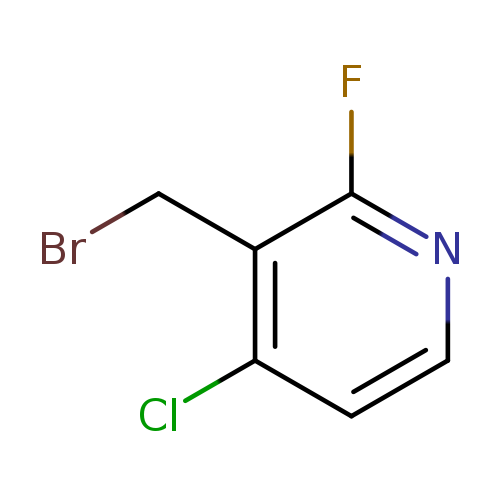 3-(bromomethyl)-4-chloro-2-fluoropyridine