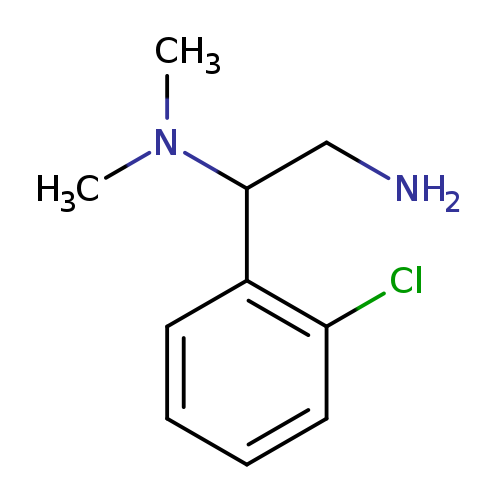 [2-Amino-1-(2-chlorophenyl)ethyl]dimethylamine
