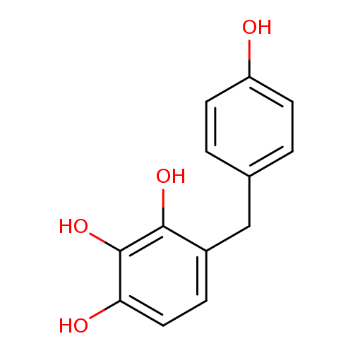 1,2,3-Benzenetriol, 4-[(4-hydroxyphenyl)methyl]-