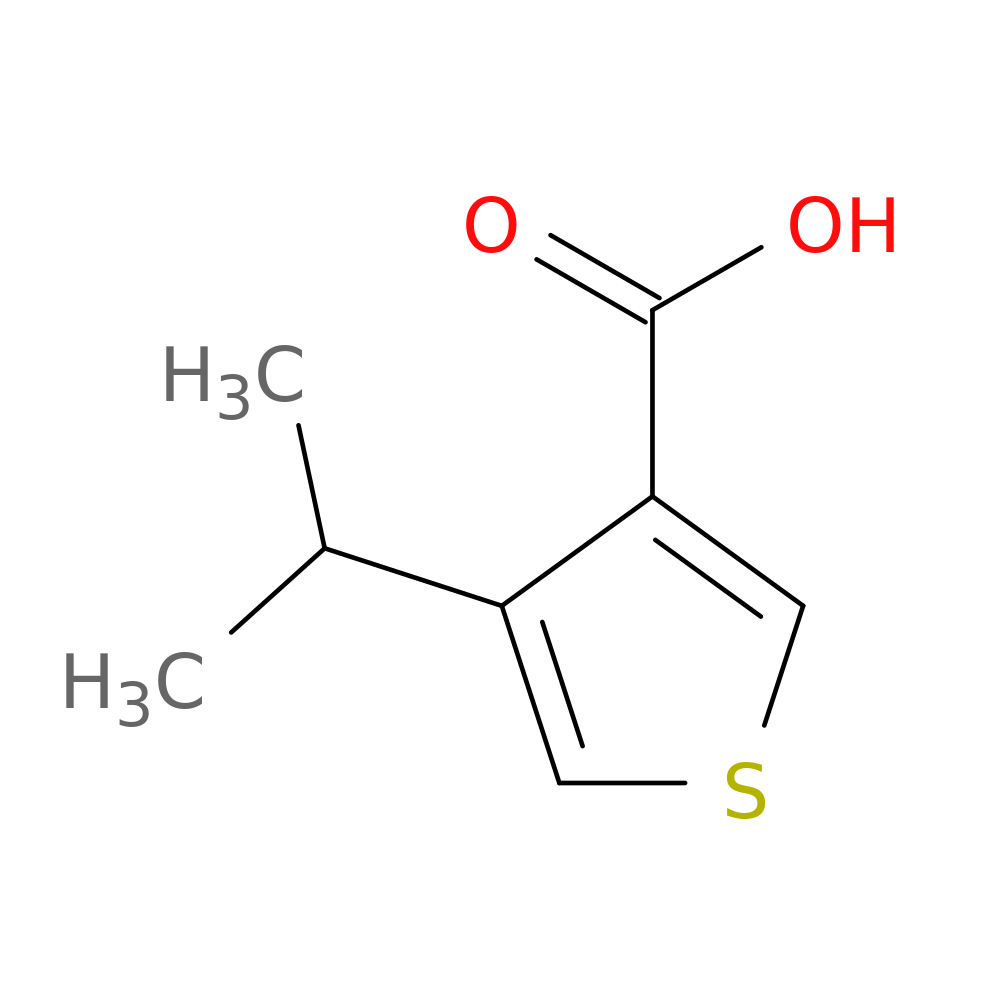 4-(propan-2-yl)thiophene-3-carboxylic acid