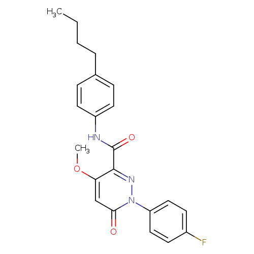 N-(4-butylphenyl)-1-(4-fluorophenyl)-4-methoxy-6-oxo-1,6-dihydropyridazine-3-carboxamide