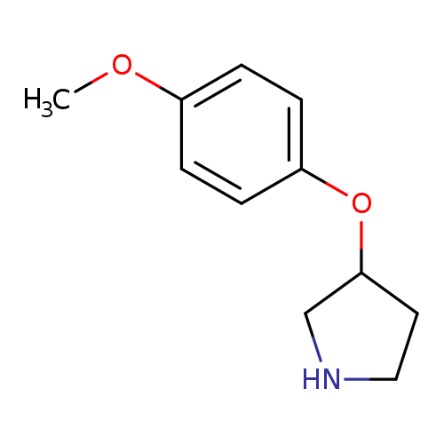 3-(4-METHOXYPHENOXY)PYRROLIDINE