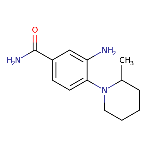 3-Amino-4-(2-methylpiperidin-1-yl)benzamide