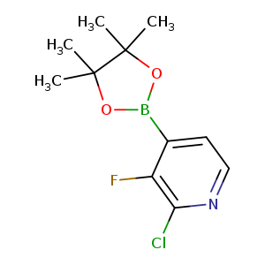 Pyridine, 2-chloro-3-fluoro-4-(4,4,5,5-tetramethyl-1,3,2-dioxaborolan-2-yl)-
