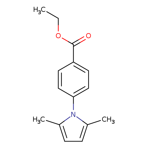 Ethyl 4-(2,5-dimethyl-1H-pyrrol-1-yl)benzoate