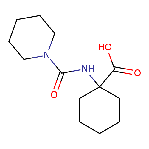 1-(piperidine-1-carboxamido)cyclohexanecarboxylic acid